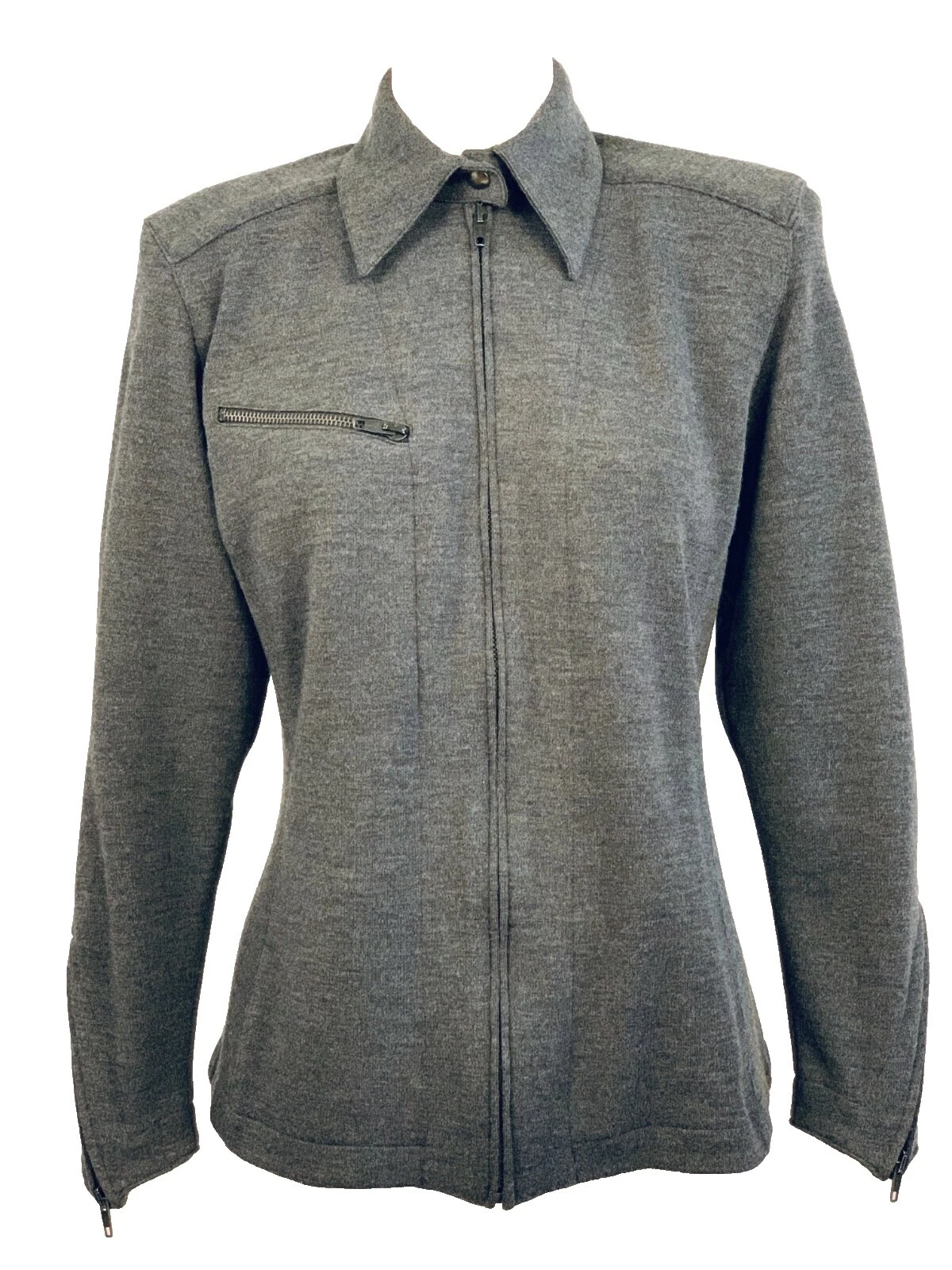 Todos los días 100% Lana Vintage Tops para mujer