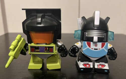 LOYAL SUBJECTS TRANSFORMERS ACTION VINYLS AUTOBOT WHEEL JACK & BONECRUSHER