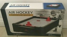 Air Hockey Tabletop Game size 20 x 12 x 4 inches Ages 5 NEW