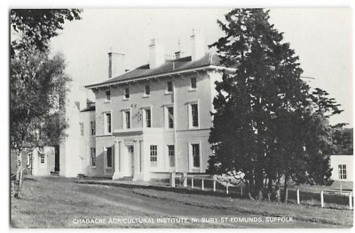 Chadacre Agricultural Institute Bury St Edmunds Suffolk UNP Postkarte BU30