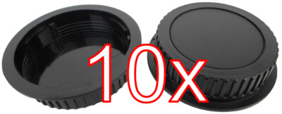 10 X Objektiv Rückdeckel für Canon EOS EF und EF-S Bajonett Rear Lens Cap Deckel