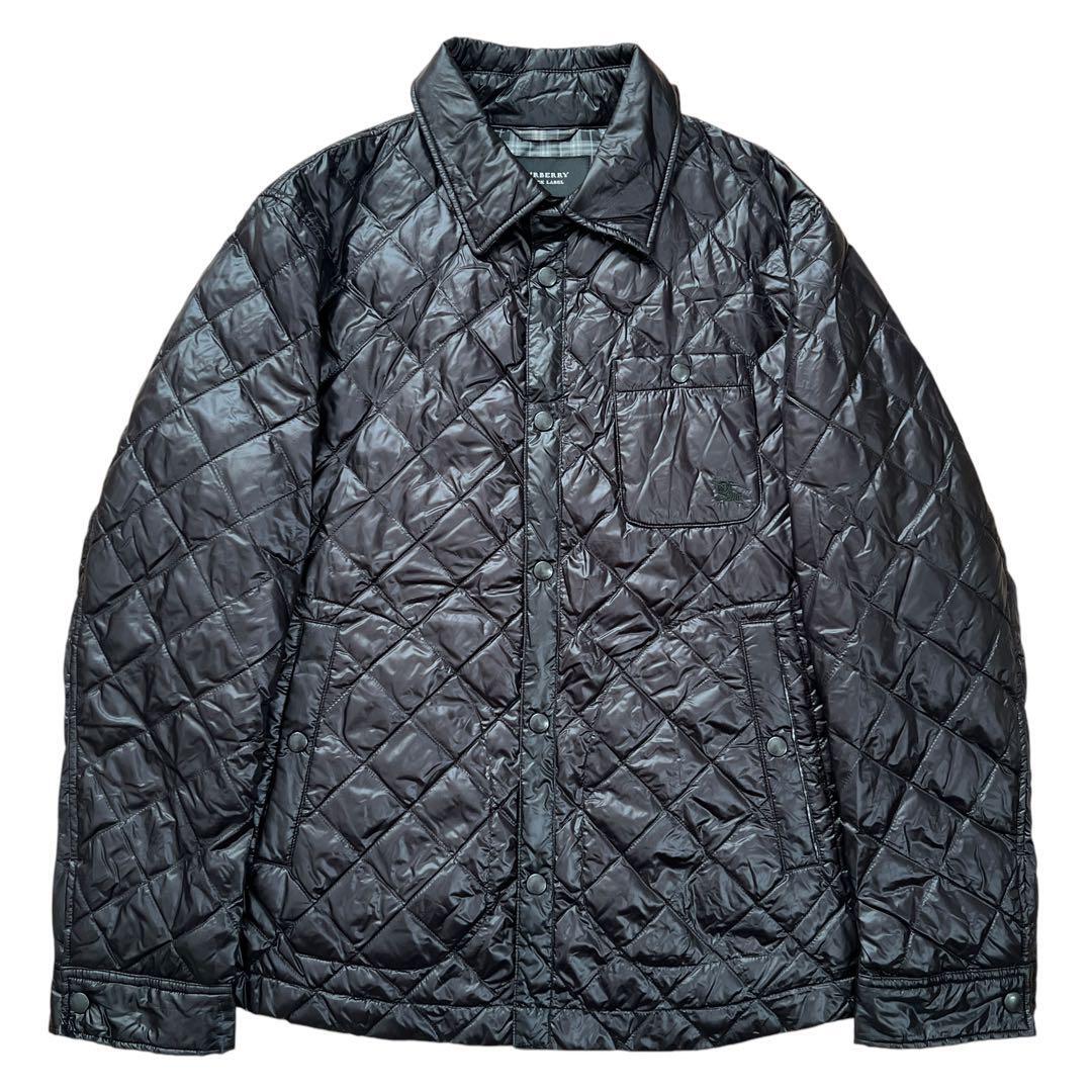ジャケット BURBERRY BLACK QUILTED NYLON JACKET 3675BB5A-D7E7-4873-A2A0-