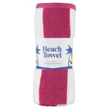 Beach/Pool Towel, 64" x 32", Oversized - Assorted Colors
