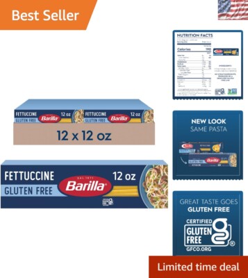 Delicious Gluten-Free Fettuccine, 12 oz   Perfect with Your Favorite Sauces