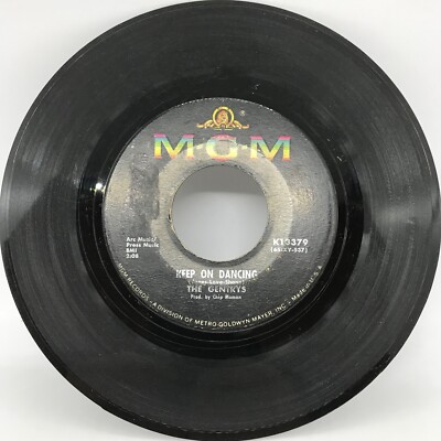 THE GENTRYS {Pop Rock 45} Keep On Dancing / Make Up Your Mind