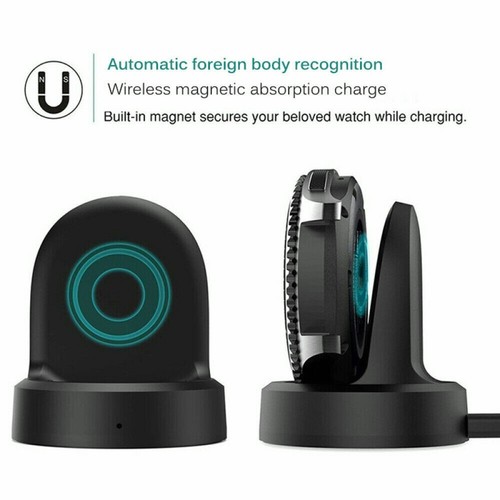 For Samsung Galaxy Watch 42mm 46mm SM-R800 R805 R810 R815USB Charger Cradle DocK - Picture 11 of 21