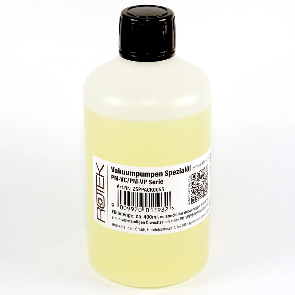 ROTEK 0.4L Vakuum Öl Vakuumpume Pumpe Kompressor Spezialöl Kompressoröl Kompressoren