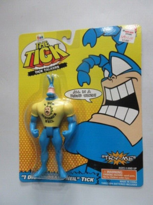 Bandai The Tick '' I Dig Dinosaur Neil'' Tick