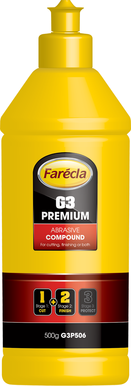 Farecla G3 Premium Abrasive Compound 500g - Step 1 and 2 Cutting - G3P506