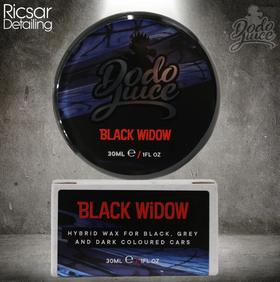 Dodo Juice Black Widow High Performance Hybrid Wax for Dark Paint 30ml - Image 2 of 3
