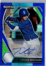 2021 Panini Prizm Draft Picks Blue Prizm Auto  Tyler Whitaker #PDP87 Auto