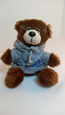 Mascot Factory ''Lil Squirt Bear'' in an Oklahoma City DODGERS SWEATSHIRT