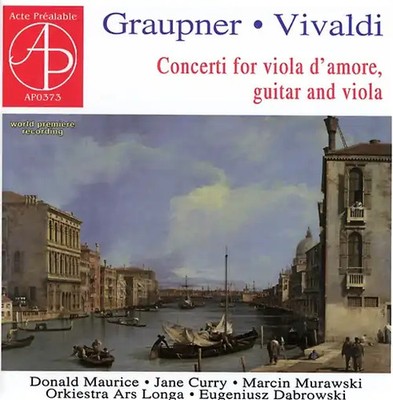 Konzerte für Viola d'amore und Gitarre