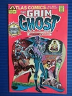 THE GRIM GHOST # 2 - (NM+) -THE SON OF SATAN-JOURNEY OF DEATH-ATLAS-ERNIE COLON