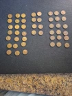 47 Vintage 1917 P D&S Lincoln Wheat Cents.  Lots Of Full Wheat Lines