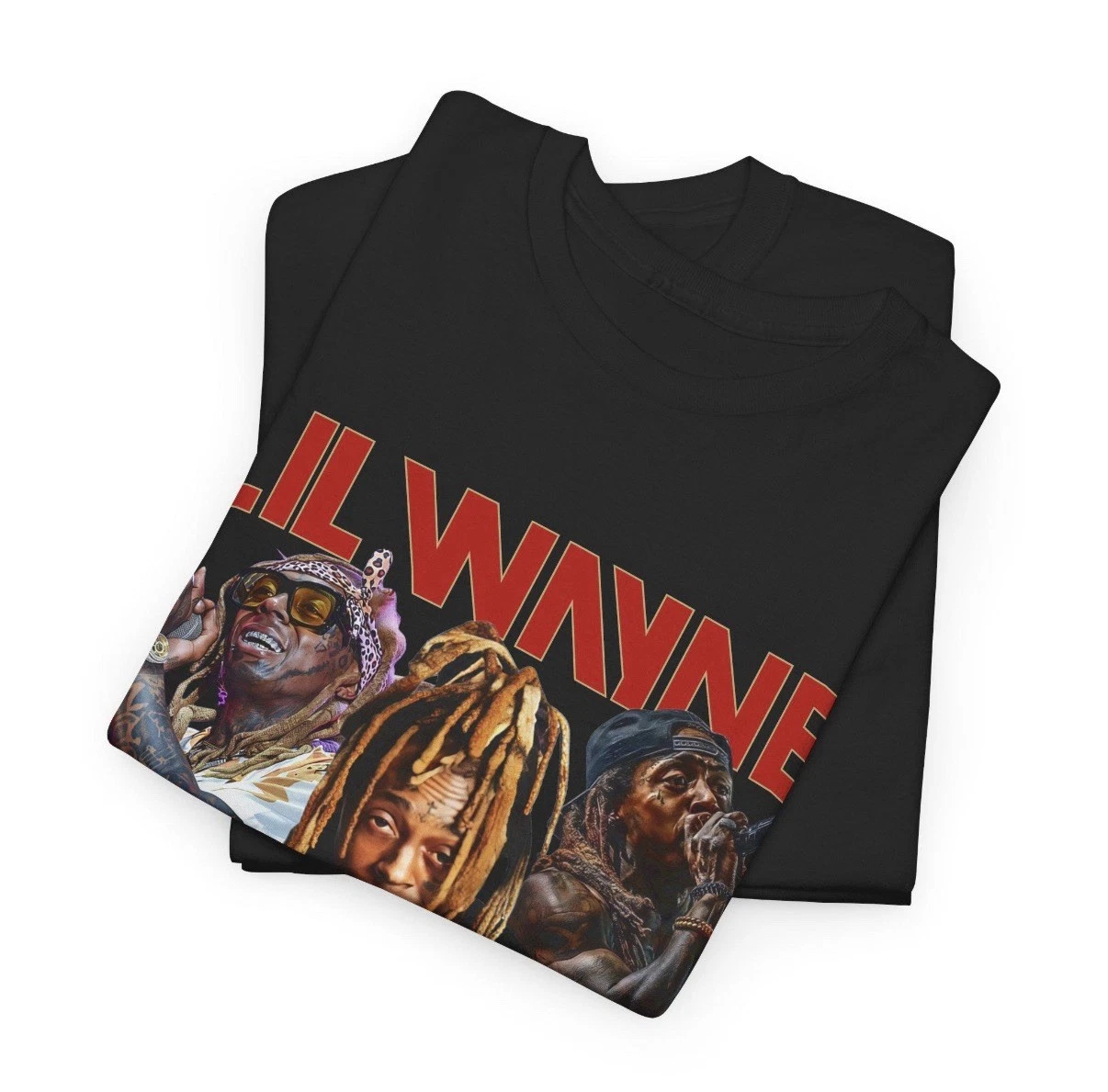 Lil Wayne Middle Finger T-Shirt 2025 Tour Inspired Custom Tee Top