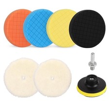 8PCS Buffing Pads 6 Inch Drill Polishing Ki for 6 Inch Backing Plate Compound...