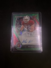 Walker Little 2021 Prizm Draft Picks Green  RC Auto Jacksonville Jaguars 