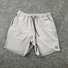 VUORI Kore Elevate Short Lined 7" Men's Size S Zinc V382 