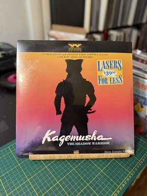 NEW SEALED KAGEMUSHA: THE SHADOW WARRIOR 2-Laserdisc LD WIDESCREEN FORMAT Akira