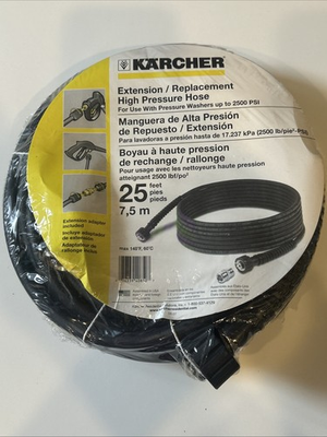 #ad Karcher 25#x27; Extension Replacement Hose Pressure Washer 2500 PSI New $29.99