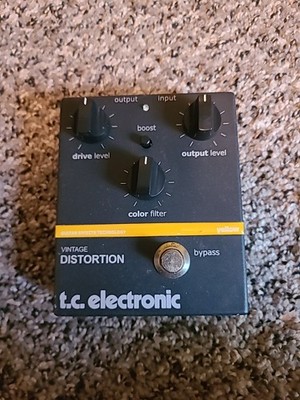 Tc Electronic Vintage Distortion Guitar Effect Pedal