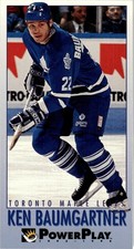 1993-94 Fleer PowerPlay VTG Tall Boys Ken Baumgartner Toronto Maple Leafs #448