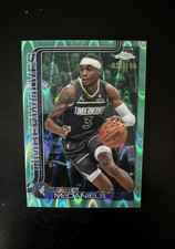 2025-26 Topps Chrome - Jaden McDaniels #176 Aqua Raywave Refractor /199