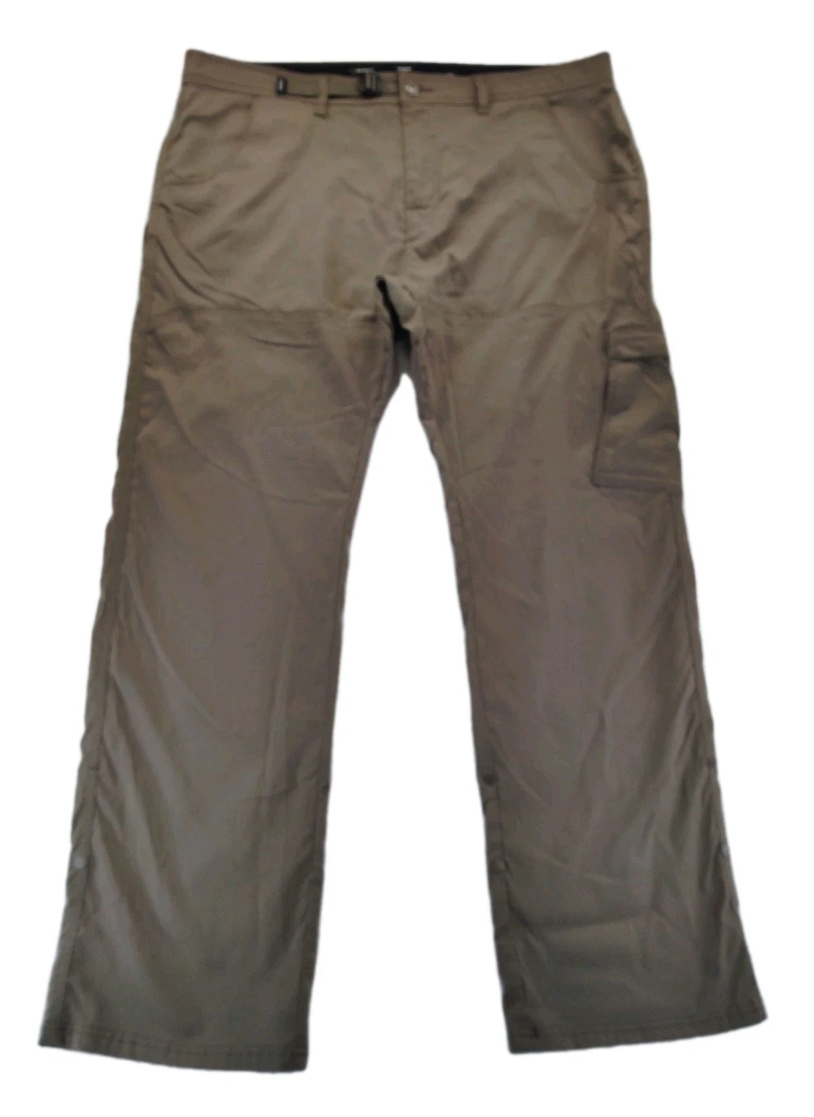 Prana Zion Cargo Outdoor Pants Mens 42x32 Brown Straight Leg Nylon Hiking Trail