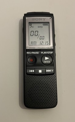 Sony IC Recorder Model ICD-PX820 Handheld Portable Digital Voice Recorder Tested