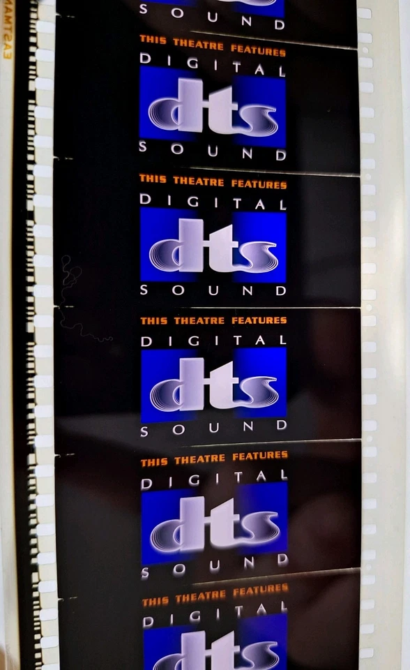 DTS Digital Sound Experience 70mm Film Reel Snipe Cinema Sound Logo
