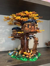 LEGO Ideas: Tree House (21318) Complete Box And Instructions - Adult Owned: Mint