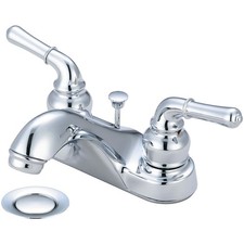 Olympia Faucets L-7242 Accent 1.2 GPM Centerset Bathroom Faucet - Chrome