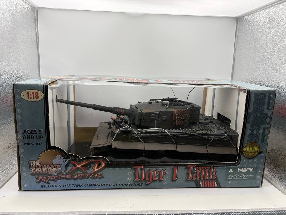 Ultimate Soldier/21st Century Toys German Tiger 1 Tank WWII 1:18