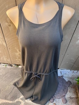 Recreation Thread & Supply GRAY Sleeveless Romper w/ Drawstring - Women's Sz S