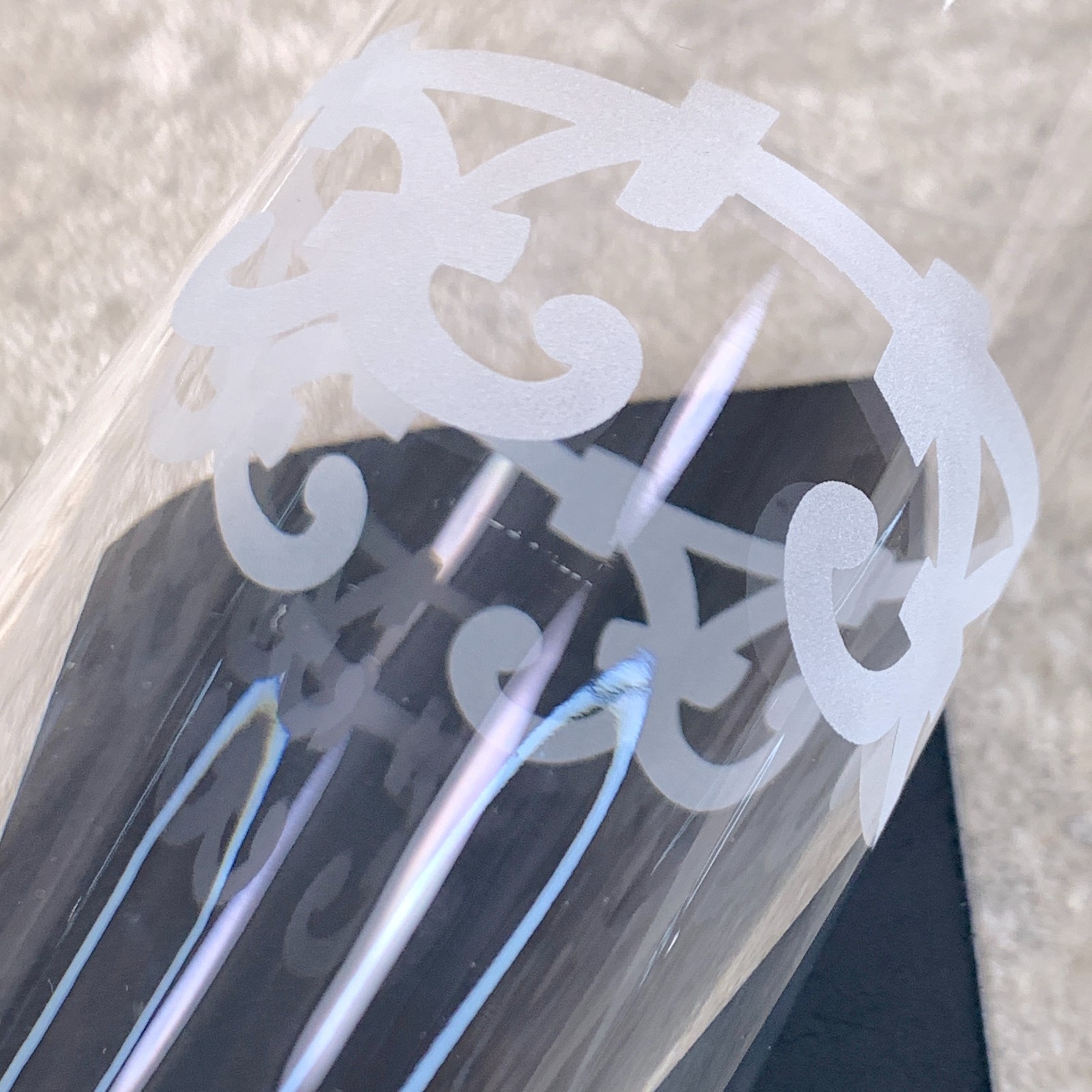 Hermes Crystal Champagne Glass Balcon de Guadalquivir Tableware Set of 2 w/ Box thumbnail 9