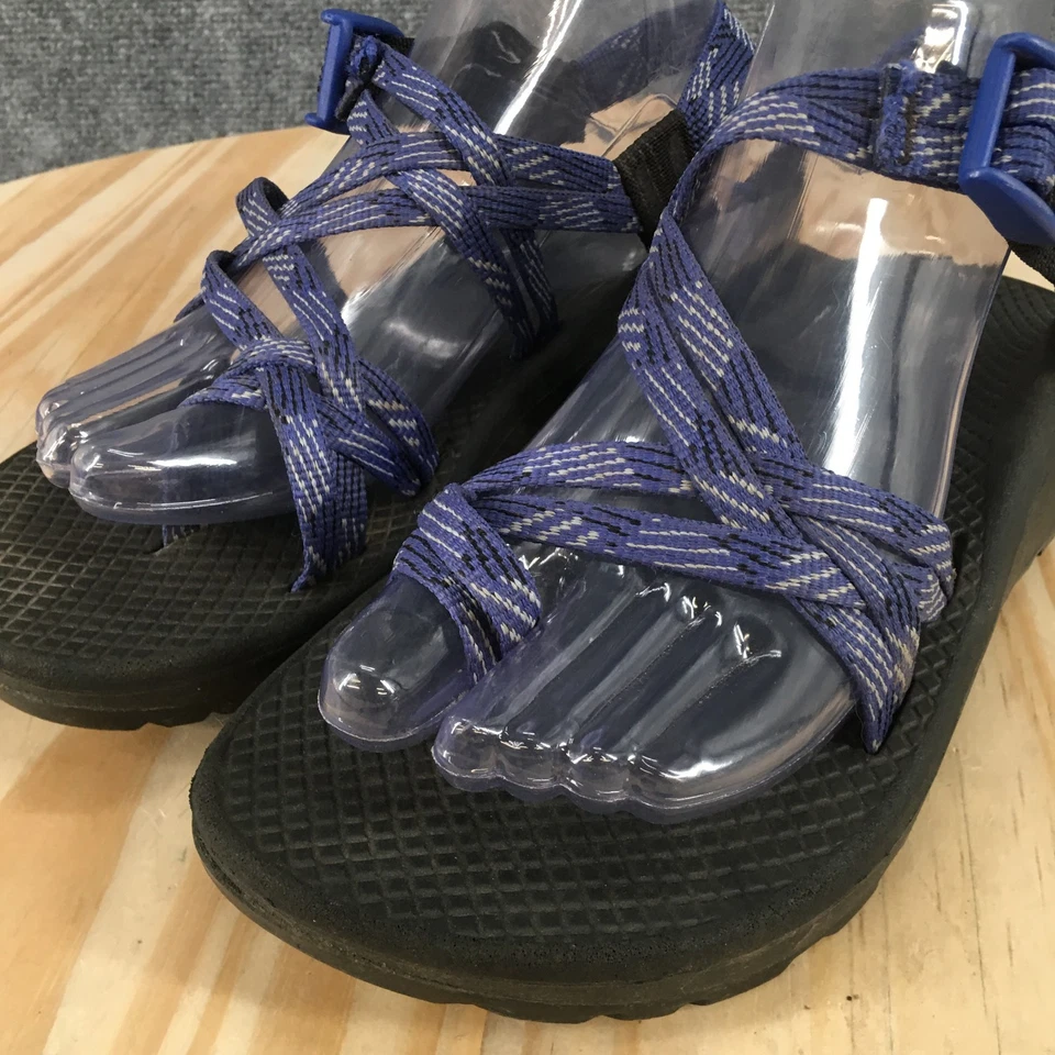 Chaco Sandals Womens 8 Z/Cloud X2 Hiking Strappy Blue Comfort Toe-Loop Open Toe - Image 4 of 4