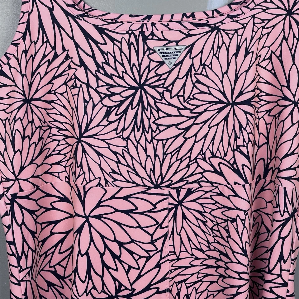 Vestido para mujer Columbia PFG Freezer III omni-tono estampado floral talla XL exterior Foto 4 de 4