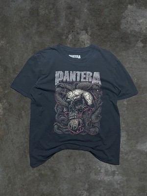 2019 Pantera Cowboys from hell Skull Snake graphic band t-shirt No flaws. Large
