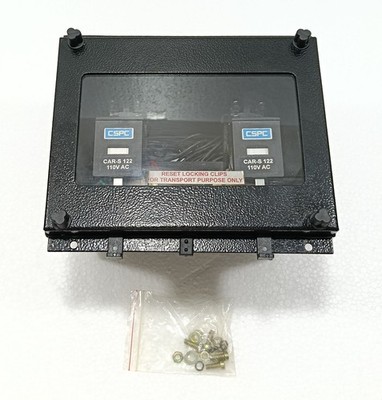 C&S ELECTRIC CSPC CAR-S122 AUXILARY RELAY UNIT CSPC CAR-S-1-2-2 110V AC