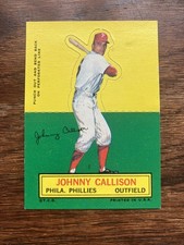1964 TOPPS STANDUP STAND UP JOHNNY CALLISON Nm Phillies