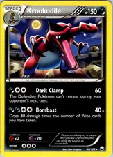 Krookodile 66/108 Rare Deck Exclusives Pokemon Lightly Played