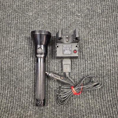 Streamlight Stinger HP Flashlight With Car Charger- Used Working New Battery