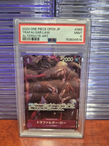 Trafalgar Law (Parallel) graded PSA 9 for sale on eBay