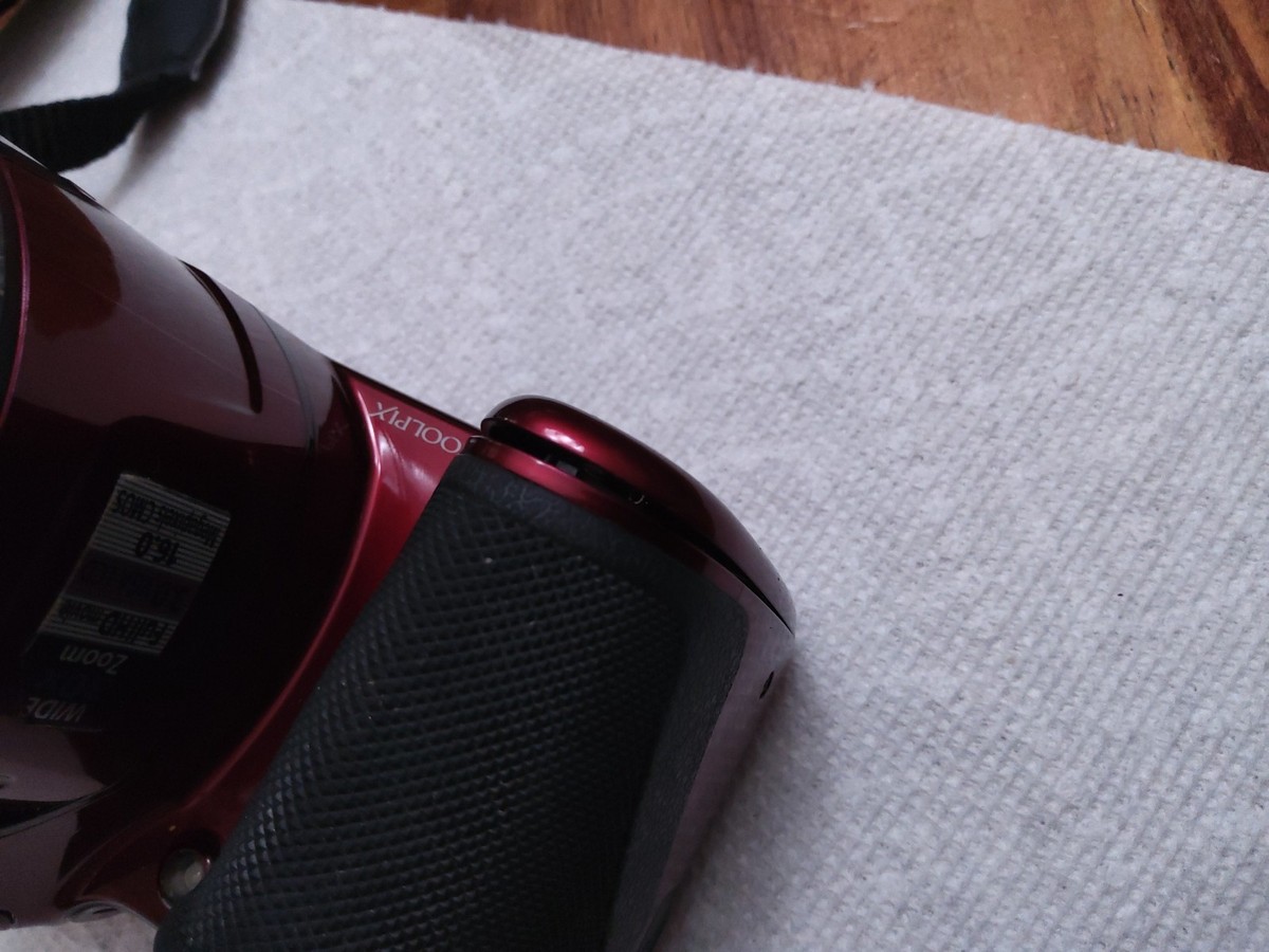 Nikon COOLPIX L820 16.0MP 30x Digital Camera - Red (PARTS/REPAIR