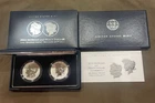 2024 MORGAN AND PEACE DOLLAR REVERSE PROOF TWO-COIN SET IN OGP!!!