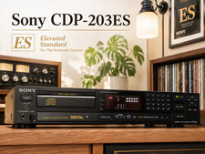 Sony CDP-203ES RaRe Premium ES Vintage Stereo CD Deck