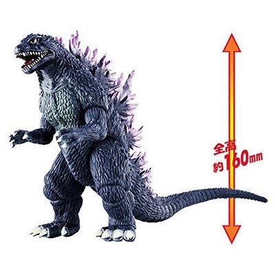 Godzilla 2000 Millennium Movie Monster Series 2016 Bandai Soft Vinyl Figure Tag