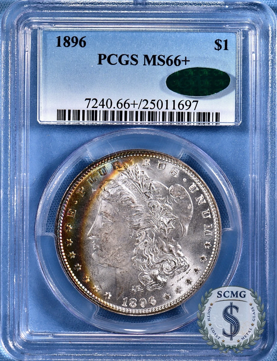 MS 66 Graded 1896 Year Morgan US Dollars (1878-1921) for sale | eBay
