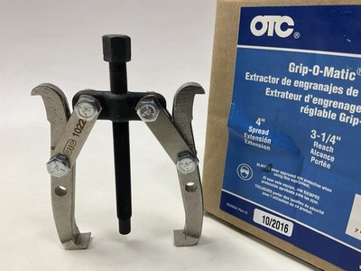 OTC 1022 Grip-O-Matic 2-Jaw Puller, 3-1/4'' Reach, 4'' Spread